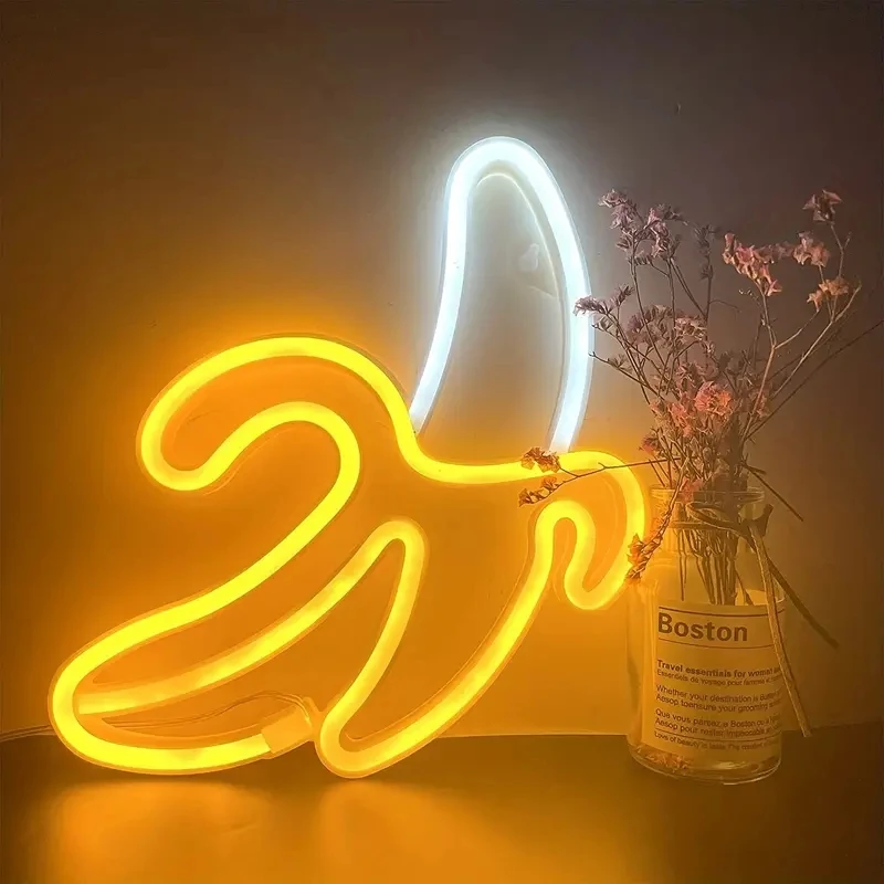Banana Neon Signs Light 11.4\