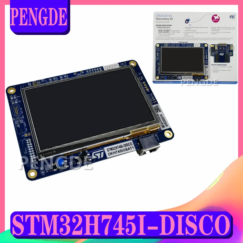 

STM32H745I-DISCO официальный оригинальный комплект для обнаружения с STM32H745XIH6 MCU STMicroelectronics