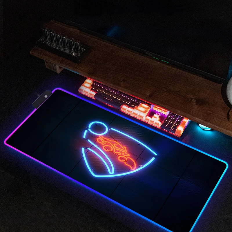 Mouse Carpet Rocket Leagues Desk Pad Gaming Accessories Keyboard Pc
