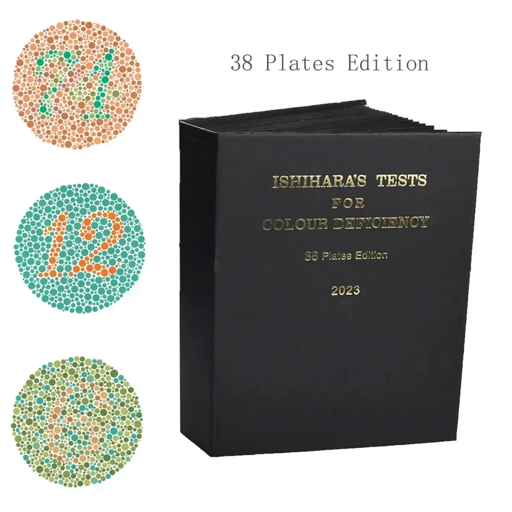 Ishihara Color Blindness Test - 38 Plate Edition With Manual For Color ...
