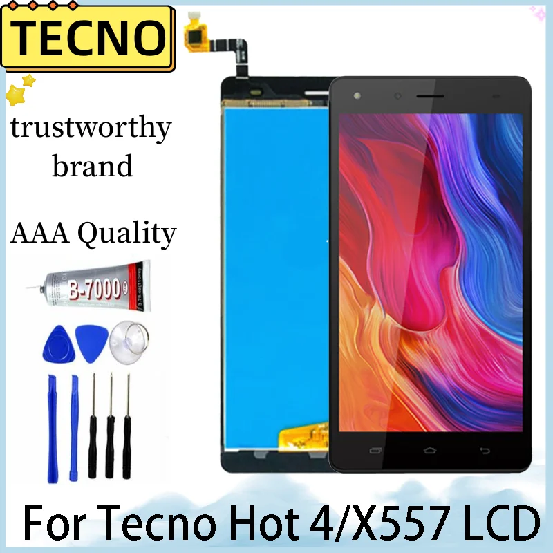 

For Tecno Infinix Hot 4 X557 LCD Display Touch Screen Digitizer Full Assembly for Tecno Infinix Hot 4 X557 Phone Replace Parts