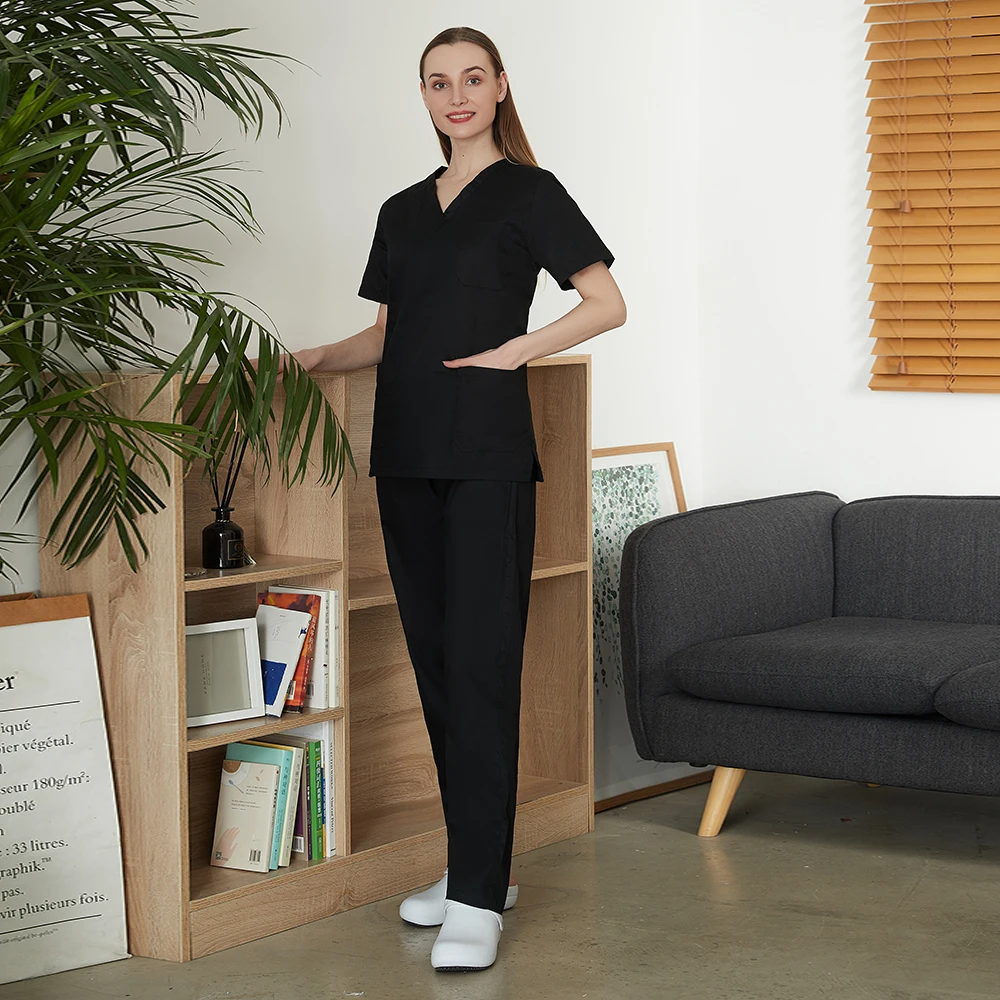 Medical Uniform Outdoor Work Surgical Uniform Unisex Pet Grooming Clinic Nurse Doctor