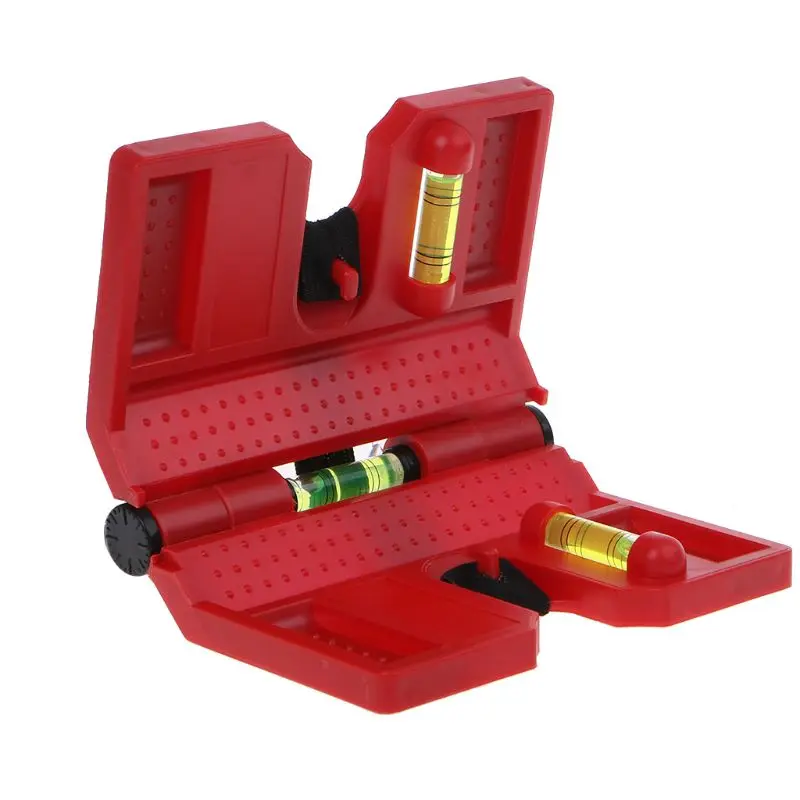 Gauge Spirit Level Inclinometer With Strap 270 Degrees Adjustable Pipe Leveller