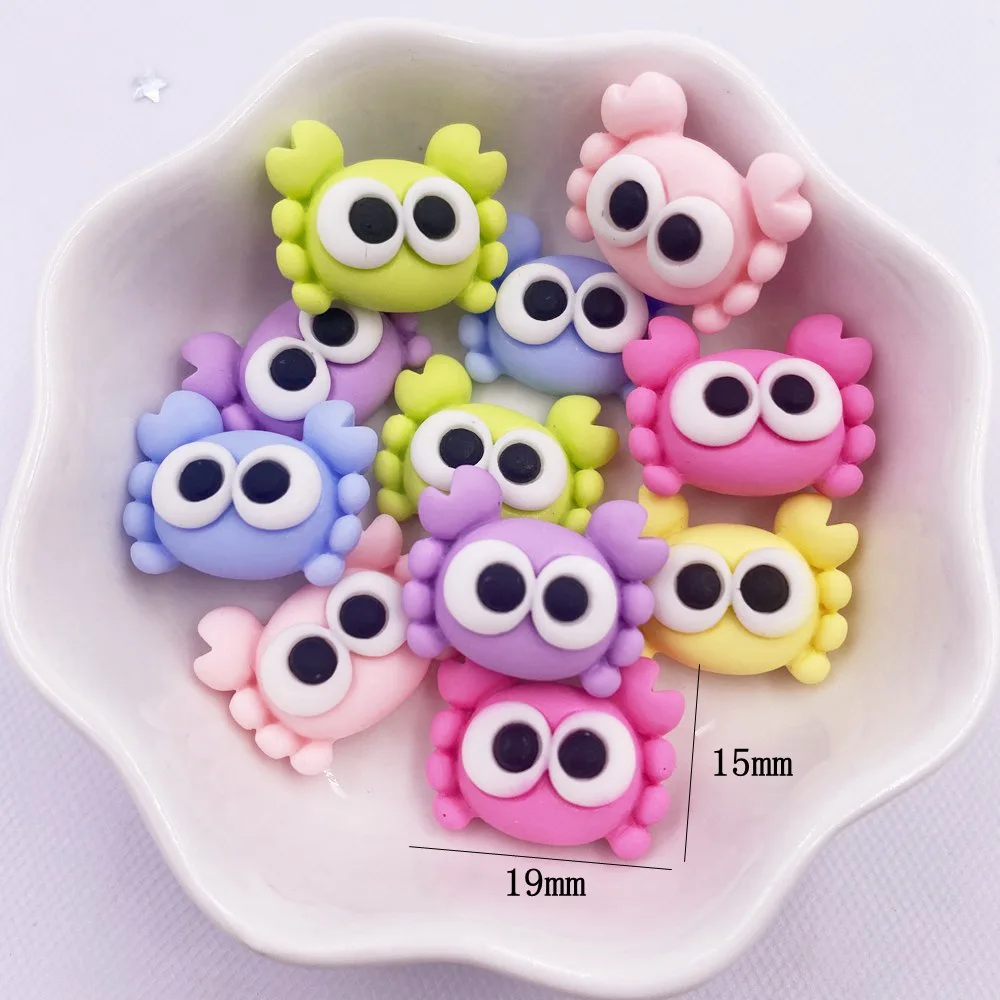 Resin Crafts Accessories Resin Ornaments Resin Crafts Ornament Crafts Miniature Figurines Miniature Ornament 10pcs Colorful Resin Fish Crab Shell Lobster Styles Ocean Animal Flatback Cabochon Scrapbook Craft DIY Accessory Decor Figurine