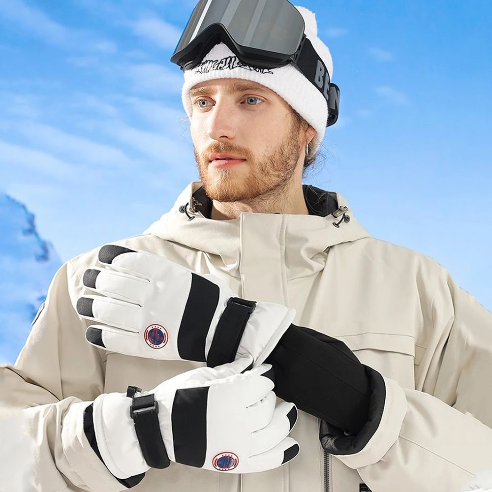 Thermal Touch Screen Ski Glove Liners - Unisex Lightweight Winter Gloves