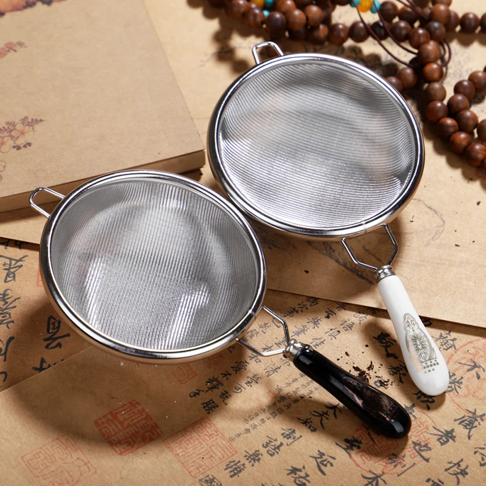 Reusable Herbal Teaware Loose Leaf Strainer Mesh Coffee Filter Tea Strainer Tea Infuser Filter Tool