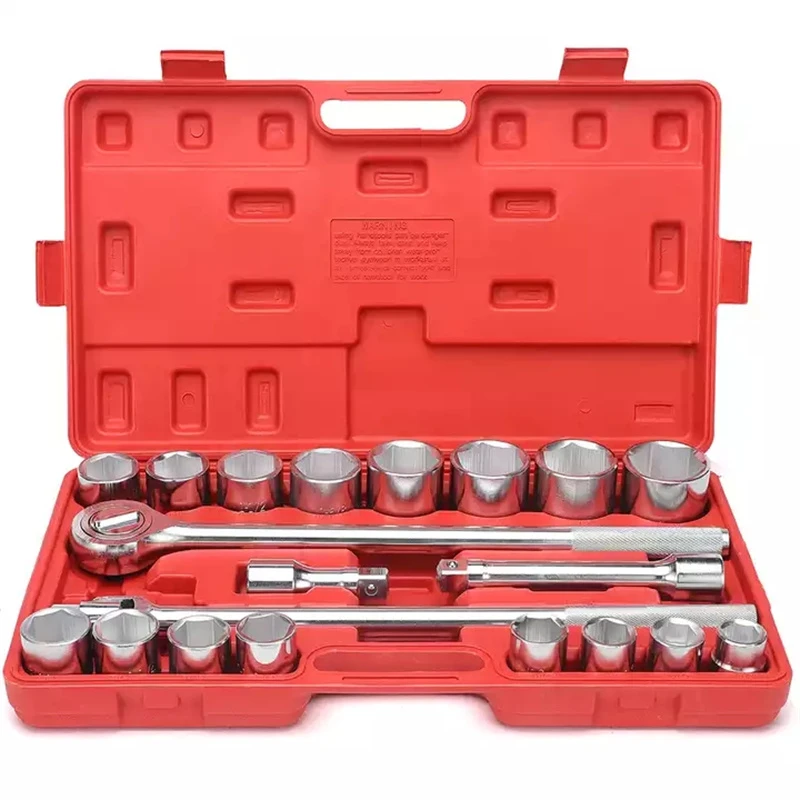 Professional 3/4" 1" Heavy Duty Socket Wrench Type And Chrome Vanadium