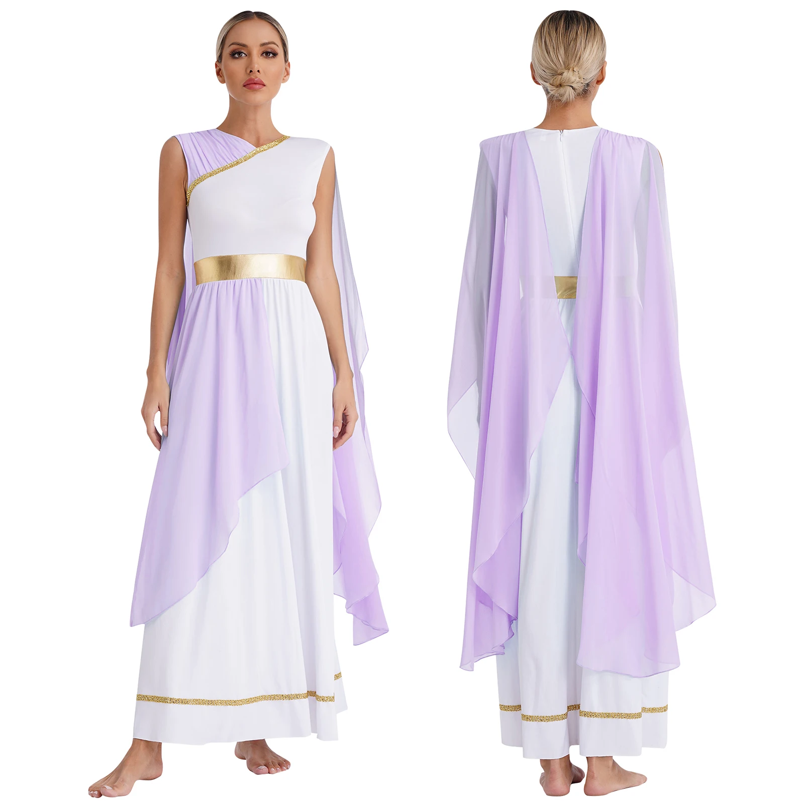 Disfraz Romana Mujer Vestido De Diosa Griega Para Mujer Toga Con Falda De  Tul Sin Mangas Para Fiestas, Cosplay O Halloween Varias Tallas