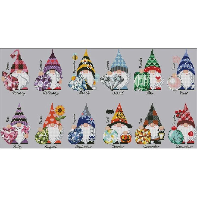 6850-cross-stitch-threads-fabric-set-All-for-handiwork-DIY-kit ...