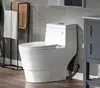 One Piece Toilet with Soft Closing Seat Chair Height 1.28 GPF Dual Water Sensed 1000 Gram MaP Flushing Score Toilet 1