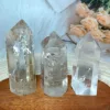 High Quality Natural Crystals Clear Quartz Tower Energy Healing Ornament  Rainbow Home Decorations Room Decor 1