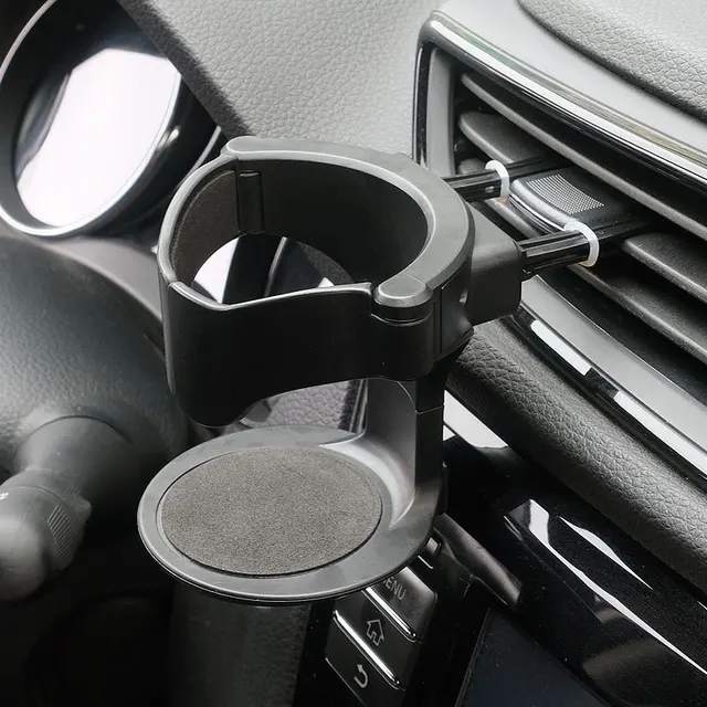 Car Cup Holder for Air Vent - Universal Auto Drink Rack Stand for Water Bottles & Ashtray 2