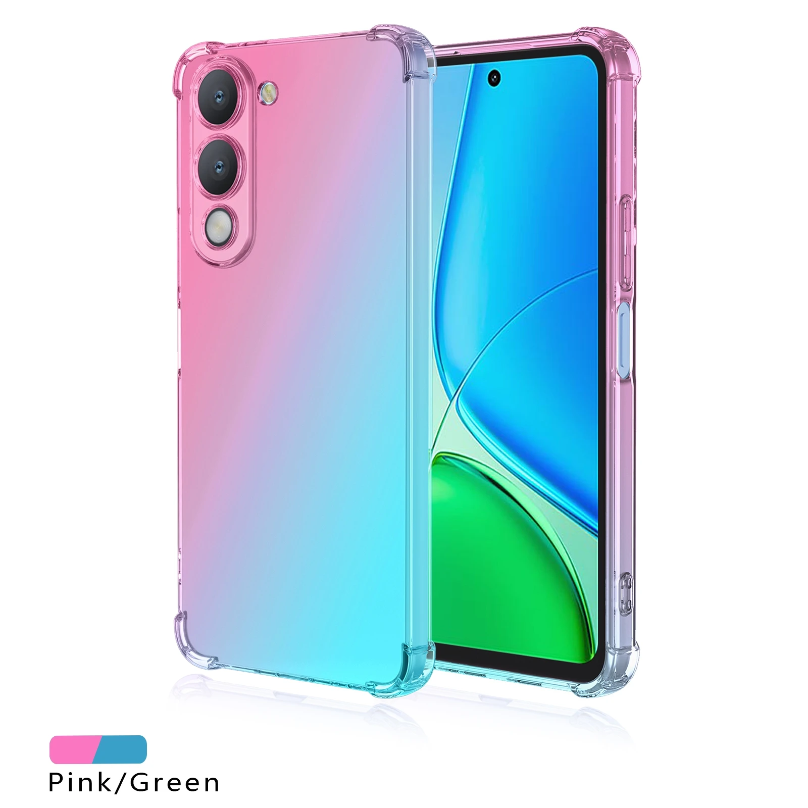 Gradient Airbag TPU Shockproof Case - Protective Cover s Coque Capa