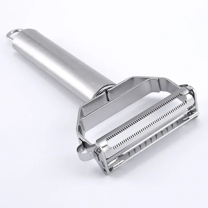 

Stainless Steel Peeler Fruit Vegetable Melon Potato Carrot Cucumber Multifunction Grater Peeler Slice Home Kitchen Tool