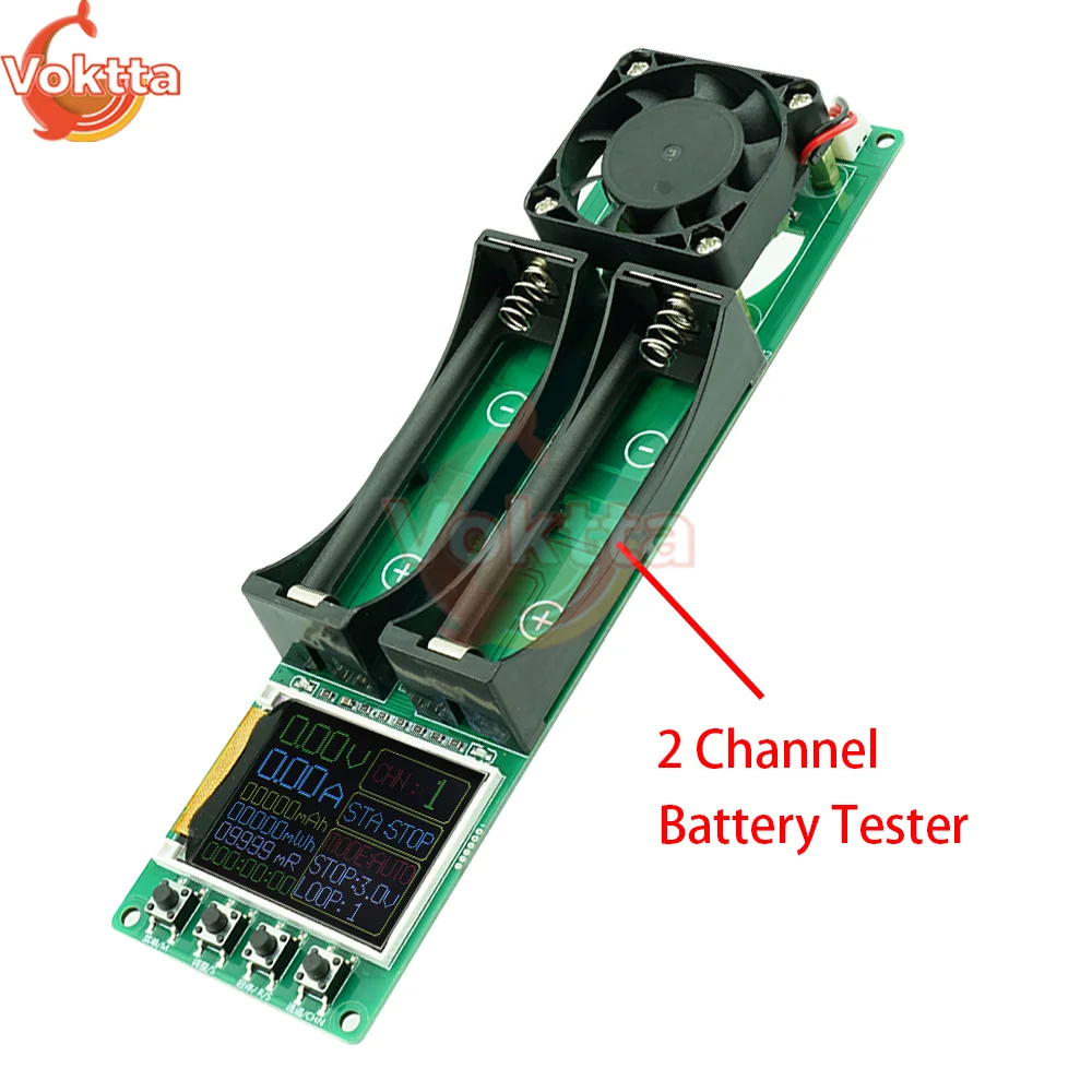 18650 Lithium Battery Capacity Tester Type-C Automatic Internal Resistance Tester MAh MWh Digital Battery Power Detector Module battery tester lithium battery tester