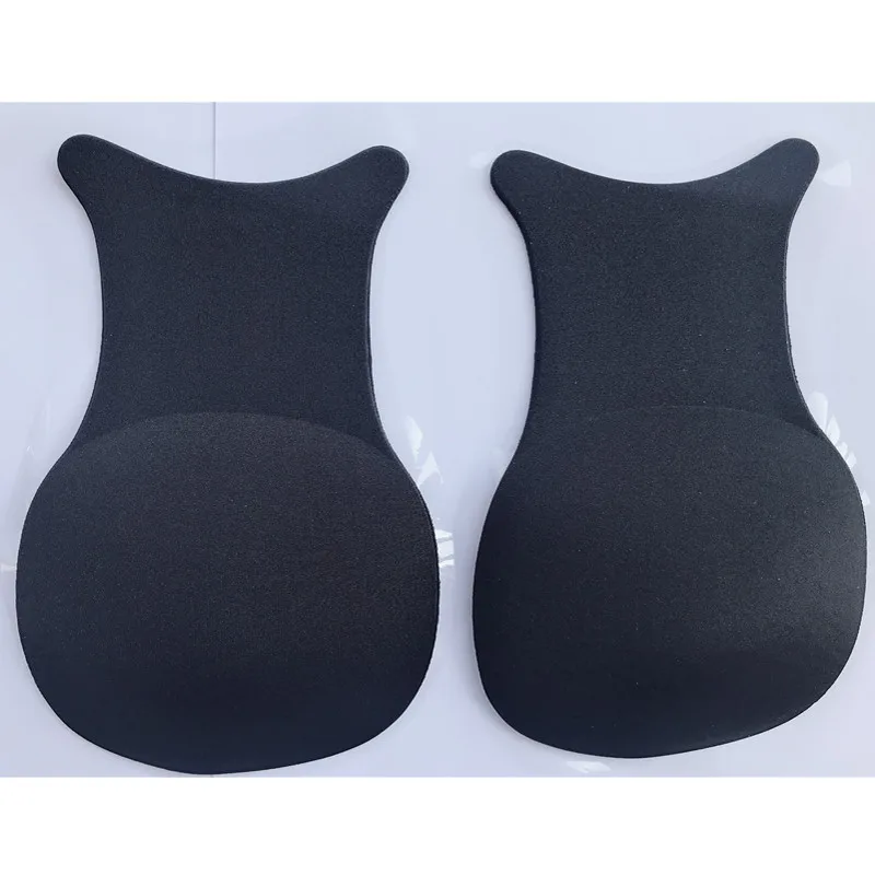 Rabbit Ear Self Adhesive Push Up Bra Women Sticky Invisible Silicone Nipple Stickers Strapless Backless Bras Bralette Underwear new sexy low back bralette ladies u backless invisible bra polka dot mesh ultra thin underwear women lingerie tank top bras