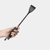 High Quality PU Leather Horse Whip Tough and Tensile Riding Crop Flogger Spanking Paddle for Horse Training 2