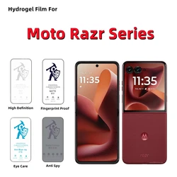 2 - Pack HD Hydrogel Matte Privacy Screen Protector Film - Full Coverage & Eye Care - 2pcs Privacy Matte (Moto Razr 2019)