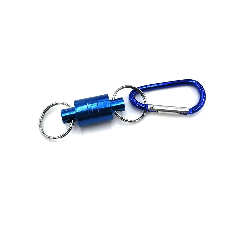 Fishing Magnetic Net Release Holder Fly Fishing Retractor Net Release Clip  with Keychain Carabiner Fishing Clip - AliExpress