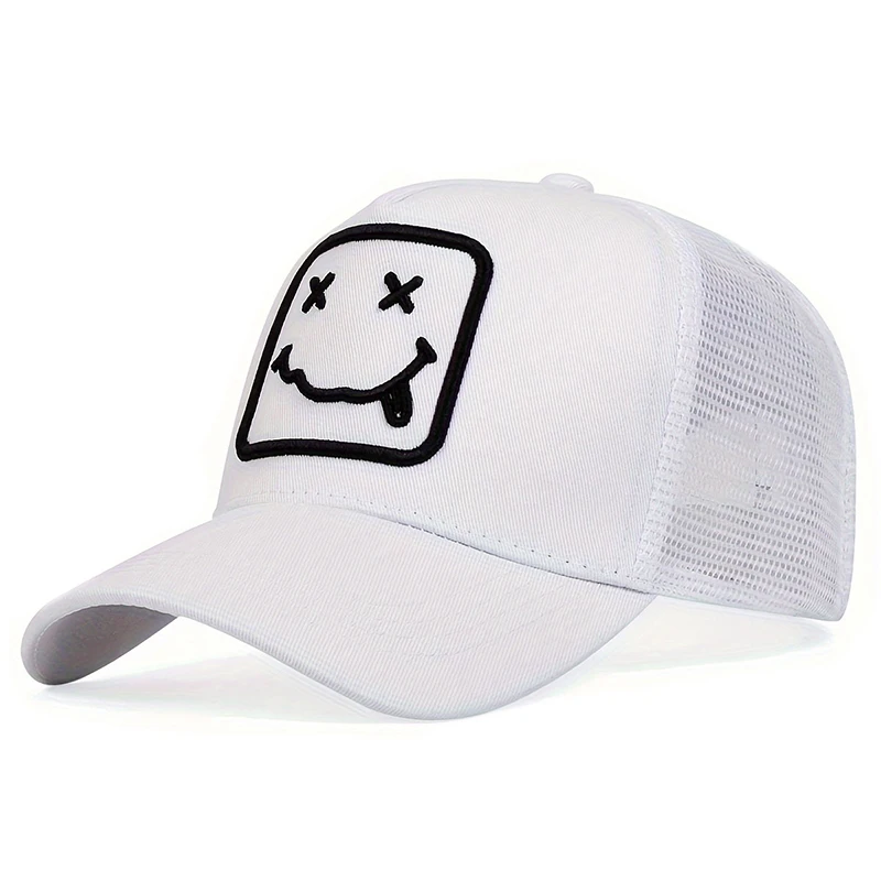 Unisex XX Baseballkappe mit Zungen-Stickerei, Frühling/Sommer Outdoor Verstellbare Freizeitmütze, Sonnenschutz-Hut, Sportkappe – Detail 6