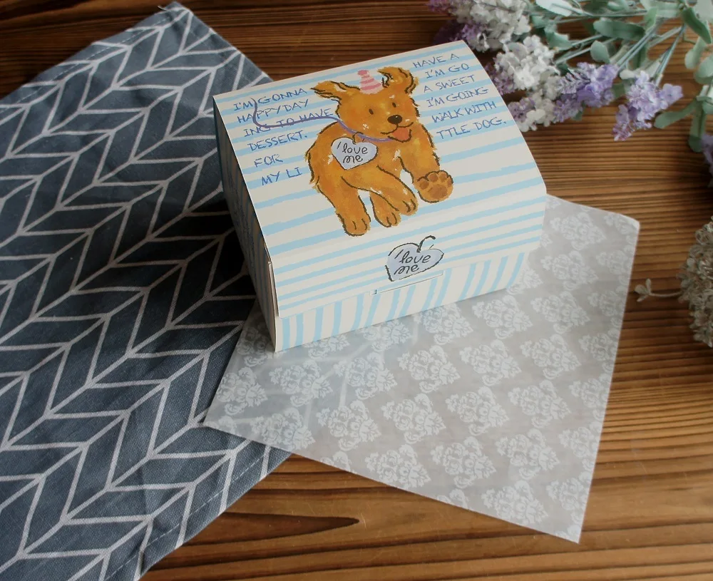 10 Pcs Blue Dog Bear Doll Paper Boxes 15.5×10×12cm for Wedding Birthday Valentine’s Day... - SKU BDBB2204 - UGI Packaging