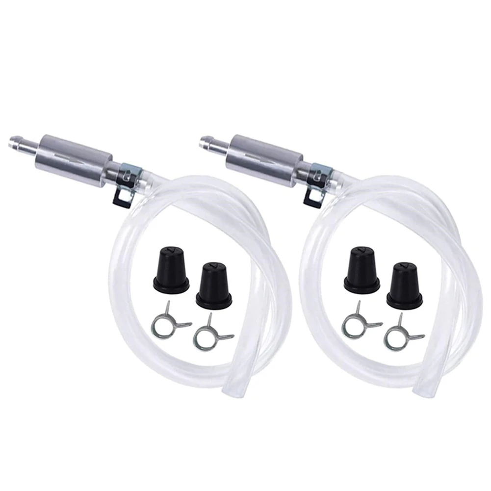 One Way Check Valve Tube Wear Resist Brake Fluid Bleeder Hose Leak-Proof Vehicle Clutch Bleeder Pipe for Car Motorcycle Clutch