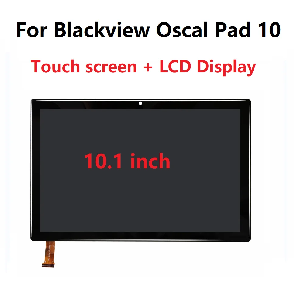 Matriz de Tela de Lcd para Blackview Oscal Pad 10 Tablet Display do pc Painel de Tela de Toque Digitador Sensor de Vidro 101 em
