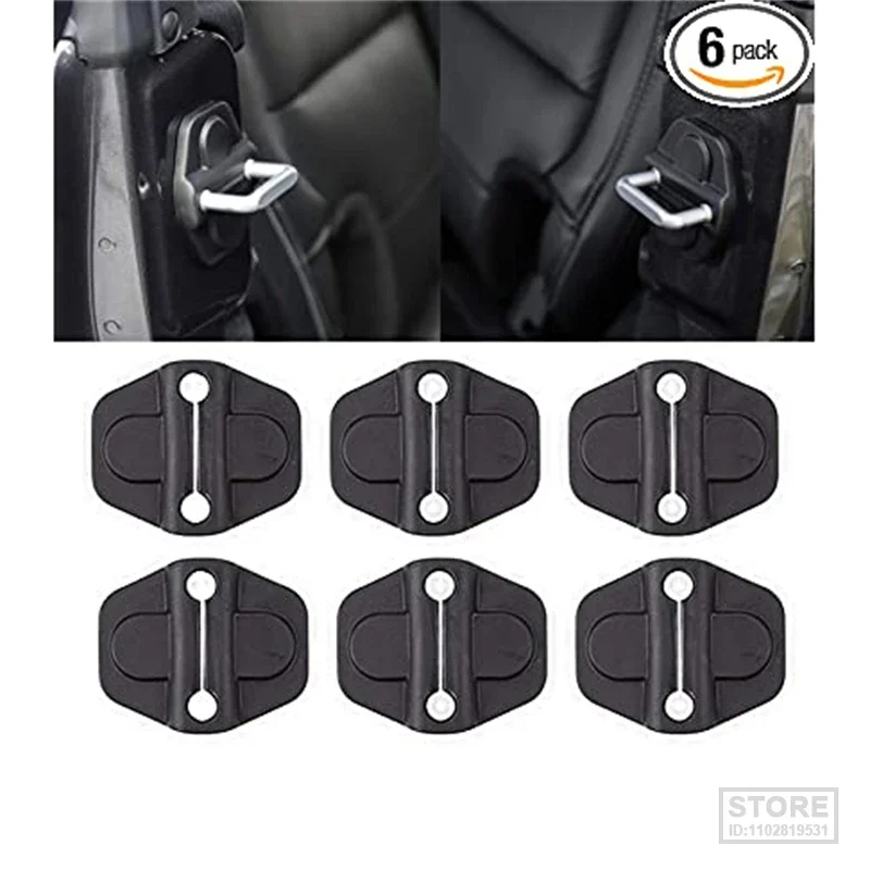 

Чехол для 2018-2022 Jeep Wrangler JL JLU Rubicon Gladiator черный (4 двери) 6 шт.