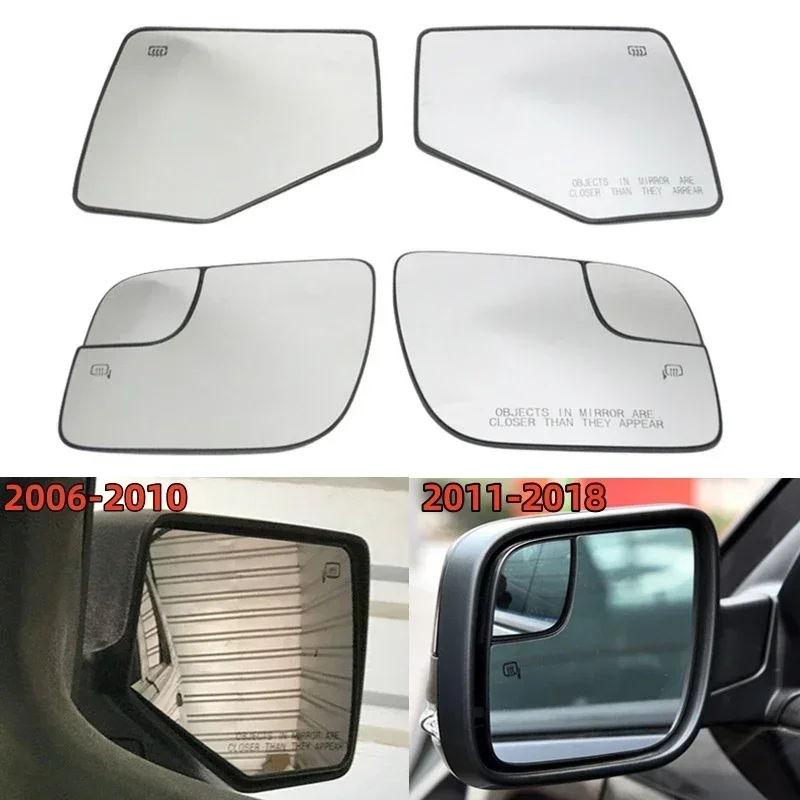 

Car Door Side Rearview Mirror Heated Glass With Heating Lens For Ford Explorer 2006-2018