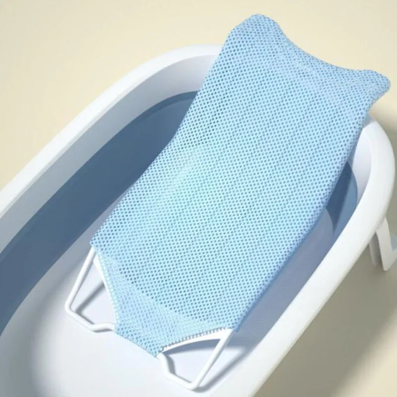 New Newborn Baby Bathing Supporting Net Sitting Bath Tool