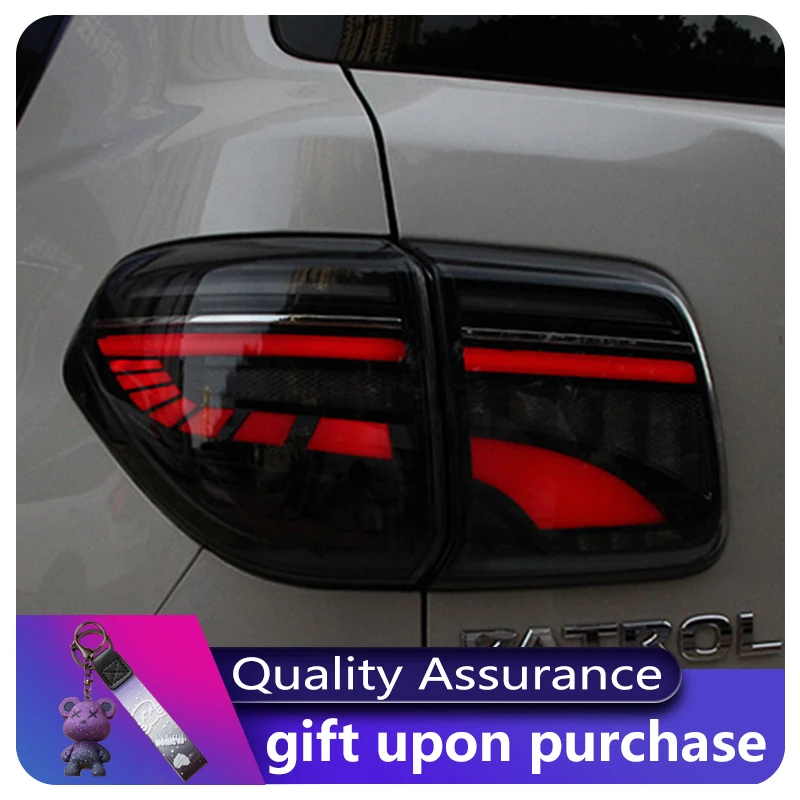 

For Nissan Patrol Y62 Taillight 2008-2018 Car Accessories LED Tail Lights DRL Turn Signal Lamps Fog Brake Reverse Light