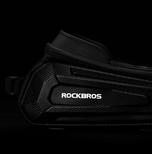 ROCKBROS Borsa Telaio Bici, Borsa Da Telaio A Tubo Superiore, Borsa Da Manubrio Impermeabile E Capacità Da 0.9L, Borsa Bici Ideale Per MTB, Bici Gravel E Da Corsa, Accessori Ciclismo - Foto 10