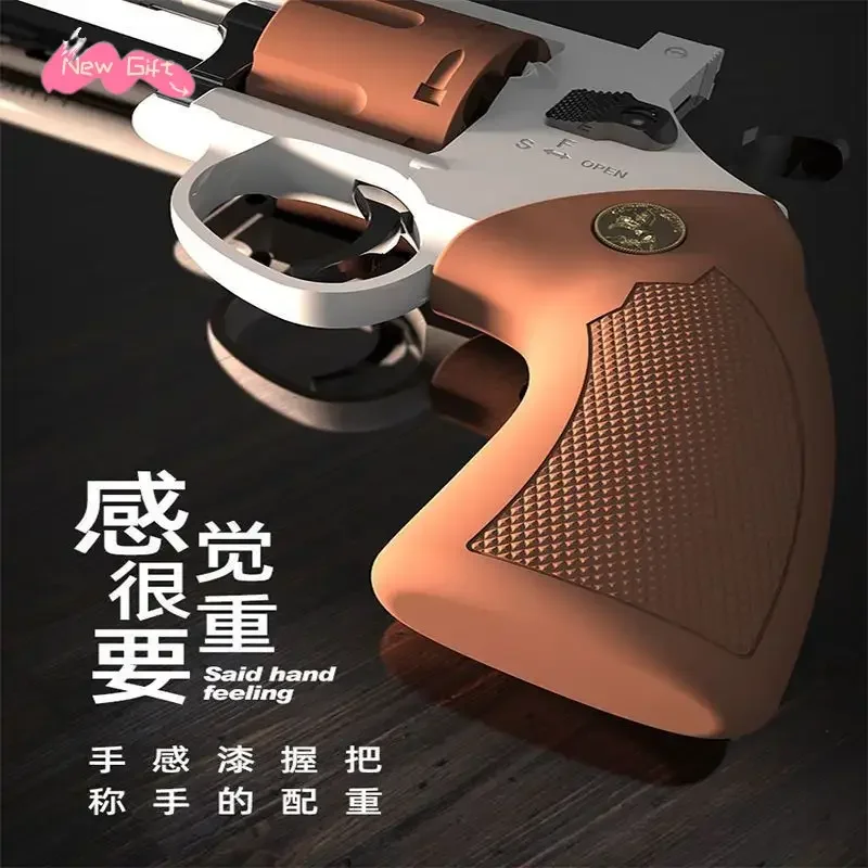 Soft Bullet Gun ZP5 Revolver Soft Bullet Launcher Pistol Toys for Kid Adult CS Game Outdoor Weapon 5