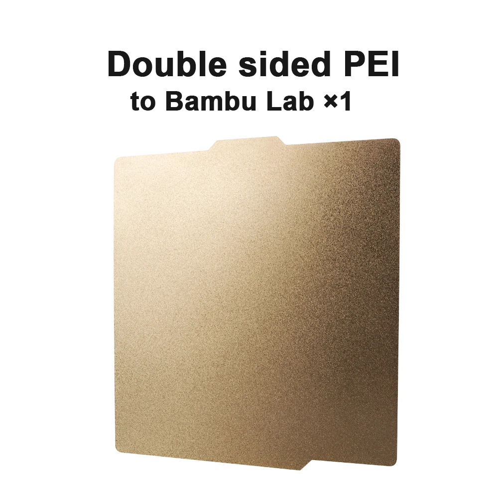 Bambu Lab X1 Pei Print Bed Upgrade Double Sided Textured Pei Spring bambu-lab-x1-pei-print-bed-upgrade-double-sided-textured-pei-spring