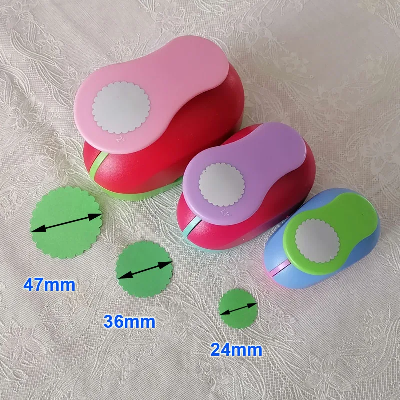 Wave Heart And Wave Circle Shape 1 Inch Hole Punch Love Puncher Crafts  Scrapbooking Round Diy Eva Foam/paper Cutter Punches - Hole Punch -  AliExpress