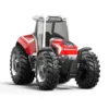 Toys CROSSRC 1/8 RC Tractor TL4 Iron Bull Radio Control Car Light Motor 2 Speed Finished Model for Boys Gifts 4