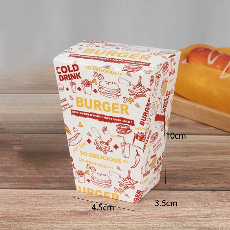 200 Pcs Sachet Kraft Alimentaire, Feuilles De Papier