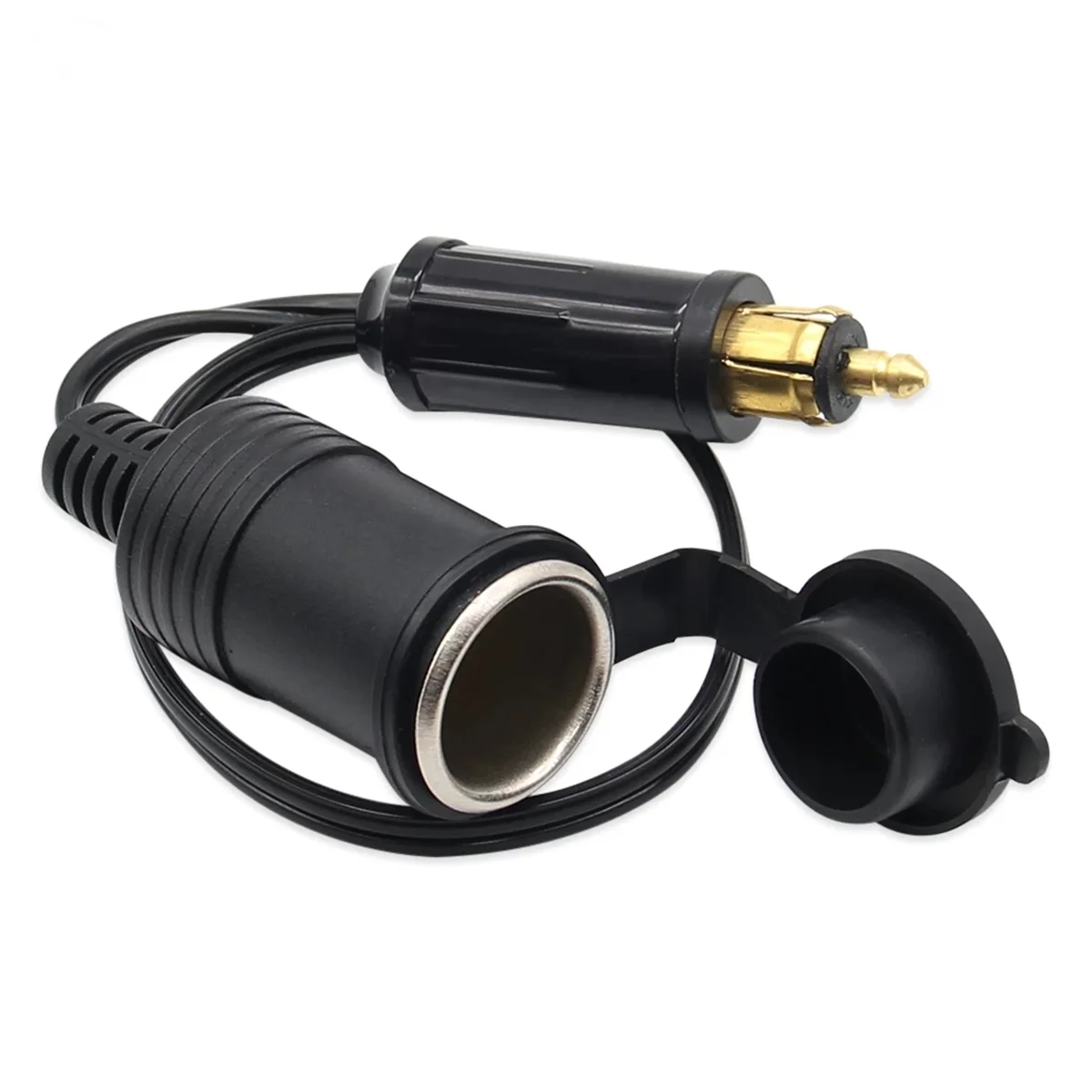 3 Pezzi Adattatori Accendisigari Hella 12V Per BMW E Auto Europee - Spina Maschio DIN Fai Da Te