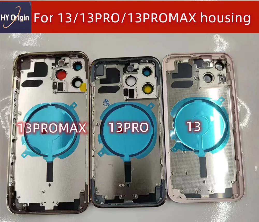 

Battery Back Cover for IPhone 13 13pro 13pro Max New Phone Case + Mid Frame Phone Case + SIM Tray + for IPhone 13 13pro 13proMAX