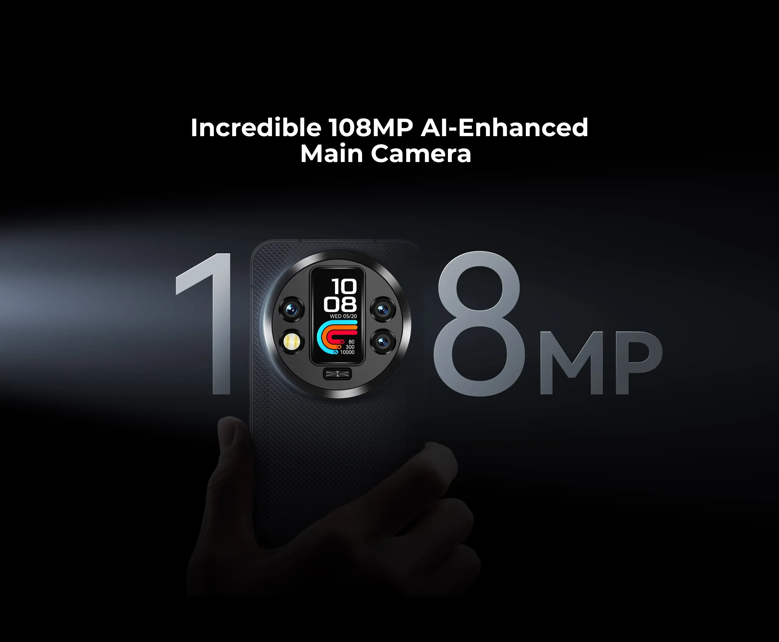 OUKITEL WP200 Pro 5G 6,7'' Robustes Mobiltelefon 72GB(24+48)+1TB Android 15 120Hz 108MP+32MP 8800mAh 45W Dual SIM AI NFC BT 5.3 – Detail 15