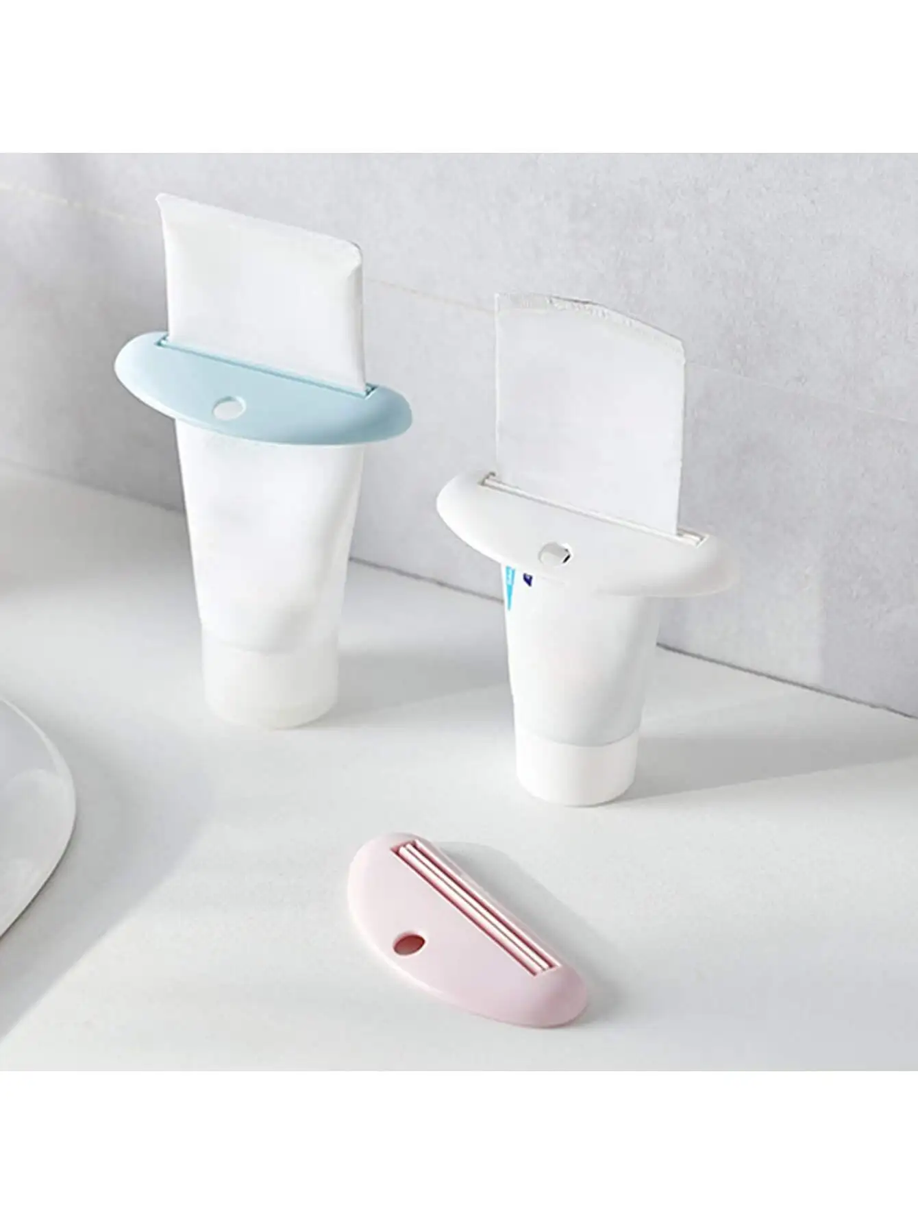 2PCs Creative Home Toothpaste Squeezer Multi purpose Facial Cleanser Squeezer