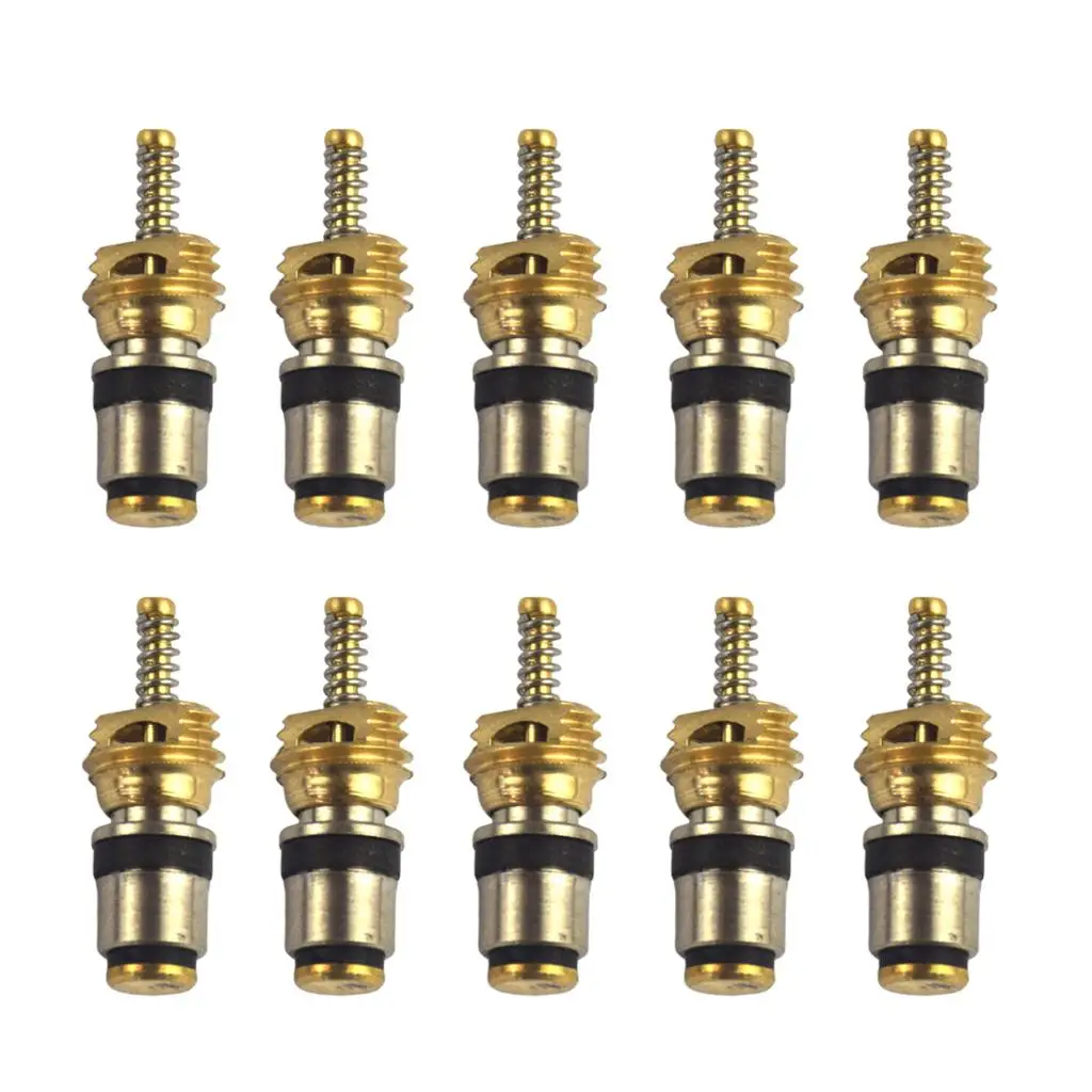 10pcs A/C High Pressure Valve Stem Cores for Citroen