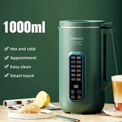 1.0L Soybean Milk Machine Electric Juicer Multifunctional Wall Breaking Machine Home Automatic Heating Cooking Soy Milk Maker