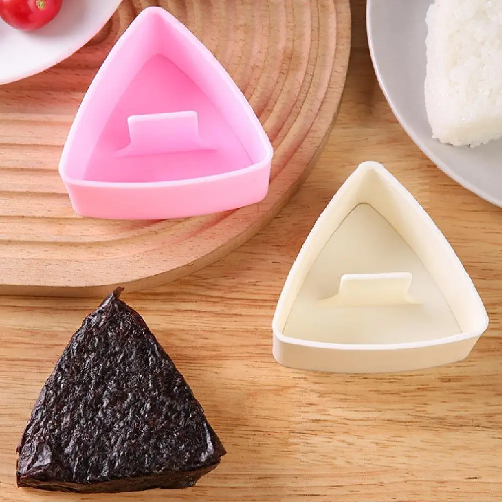 Onigiri Sushi Maker Form Kit Klassische Dreieck Reis Ball Form Maker Sushi Form Musubi Presse Form Für Kind Mittagessen Bento – Detail 10