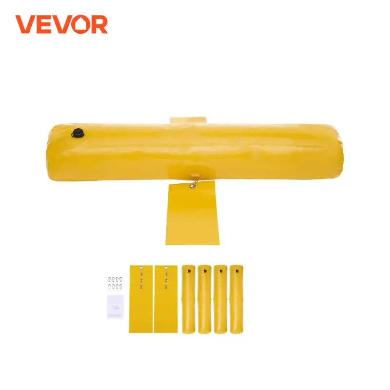 VEVOR Flood Barriers Sandbag Alternative Flood Bags 4 Pack Barrier For Home Water Barriers For Flooding Driveway(4FTx6in)