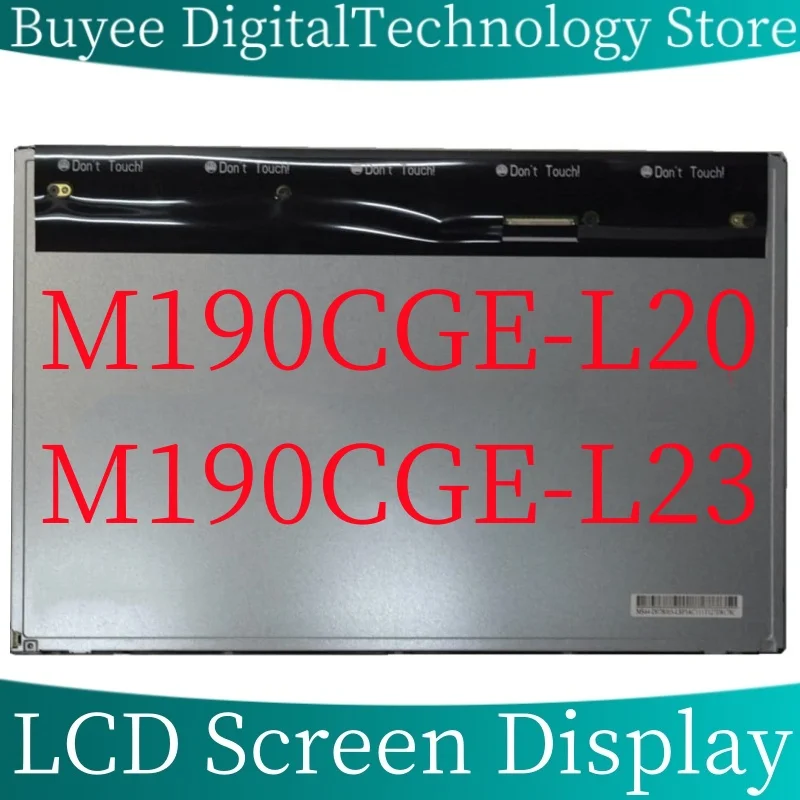 

95NEW Original 19'' M190CGE-L20 M190CGE-L23 LCD Screen Panel M190CGE L20 LCD Display Panel 30 pins 1440×900 Replacement