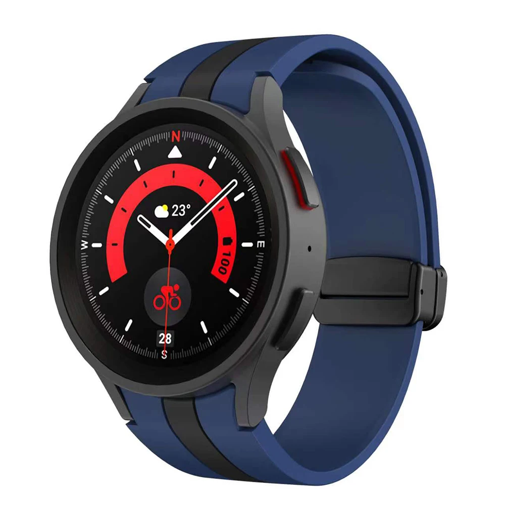 Magnetic Buckle Silicone Strap