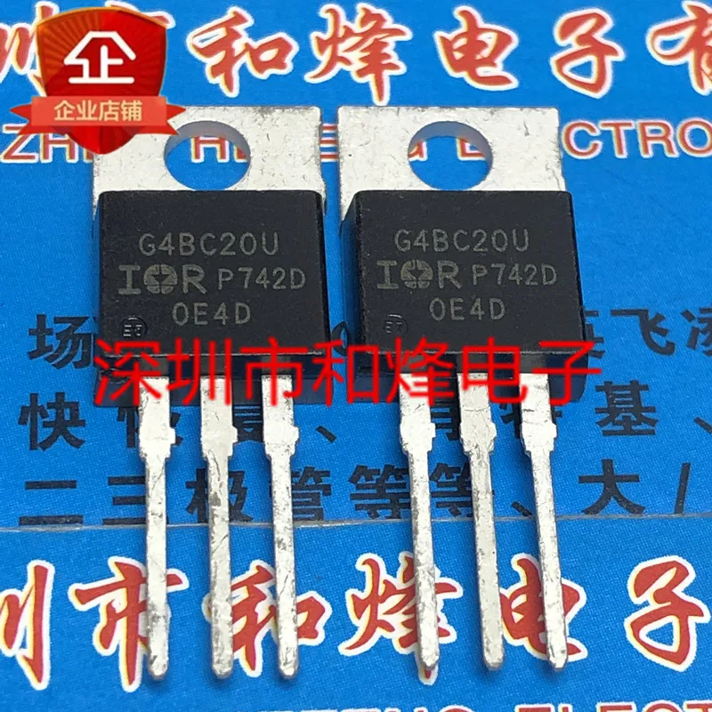 

30pcs original new G4BC20U IRG4BC20U TO-220 600V 6.5A
