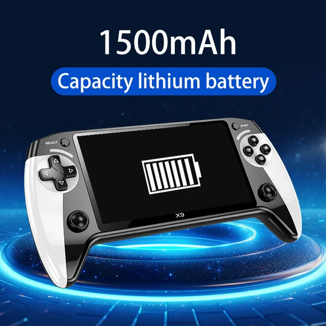 X9 Portable Handheld Game Console, 5.5-inch large-screen portable gaming device