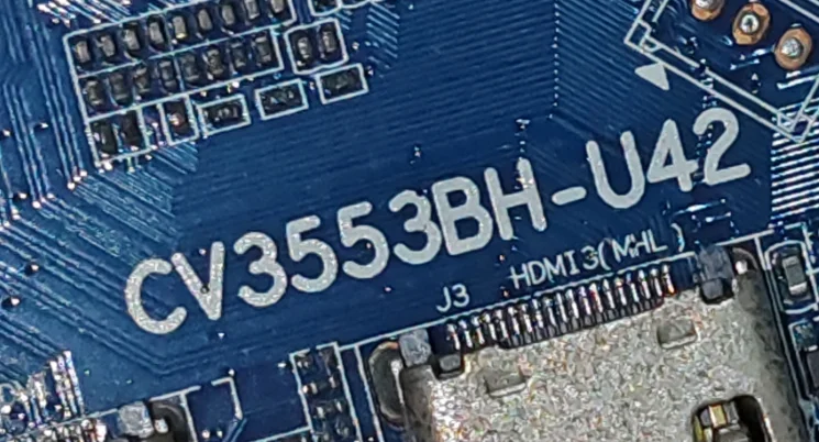 CV3553BH-U42 LED TV 범용 TV 마더보드 스크린 케이블(2가지 다른 인터페이스 포함), 확인 후 주문하세요